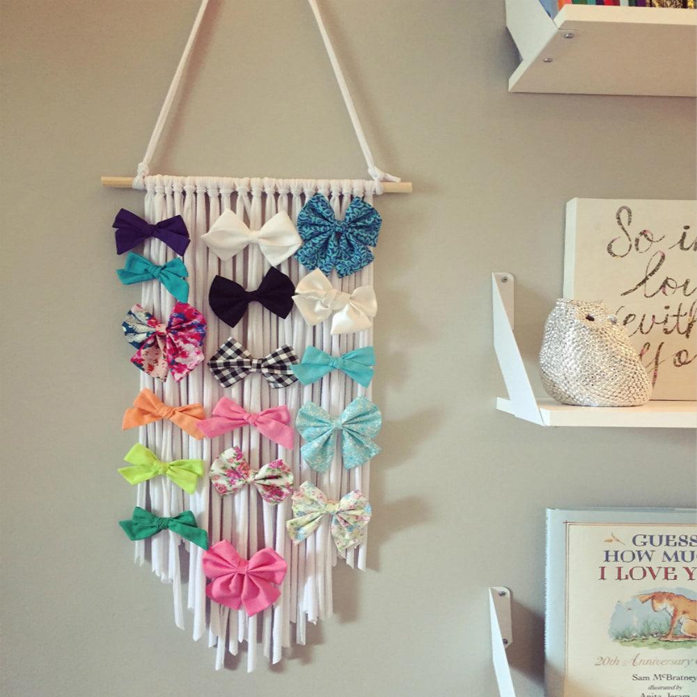 Lisslune | Stylish Boho Hair Accessory Organizer for the Children's Room