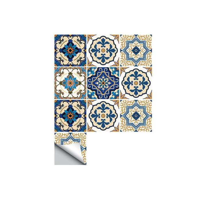 Lisslune | Moroccan Mosaic Wall Sticker Set - Stylish Home Decor Solution