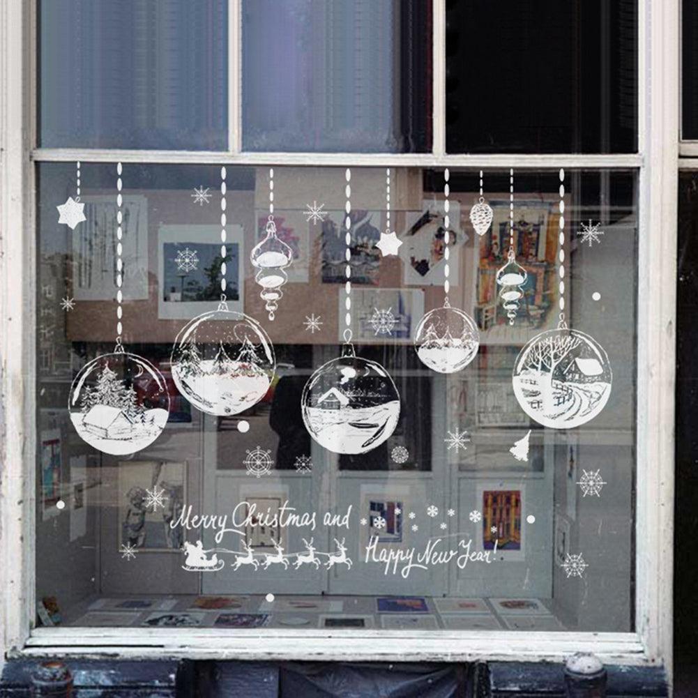 Lisslune | Festive Joy Christmas and New Year Wall Decal Set