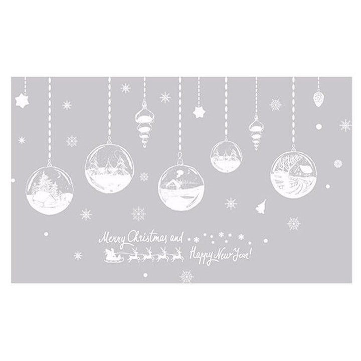 Lisslune | Festive Joy Christmas and New Year Wall Decal Set