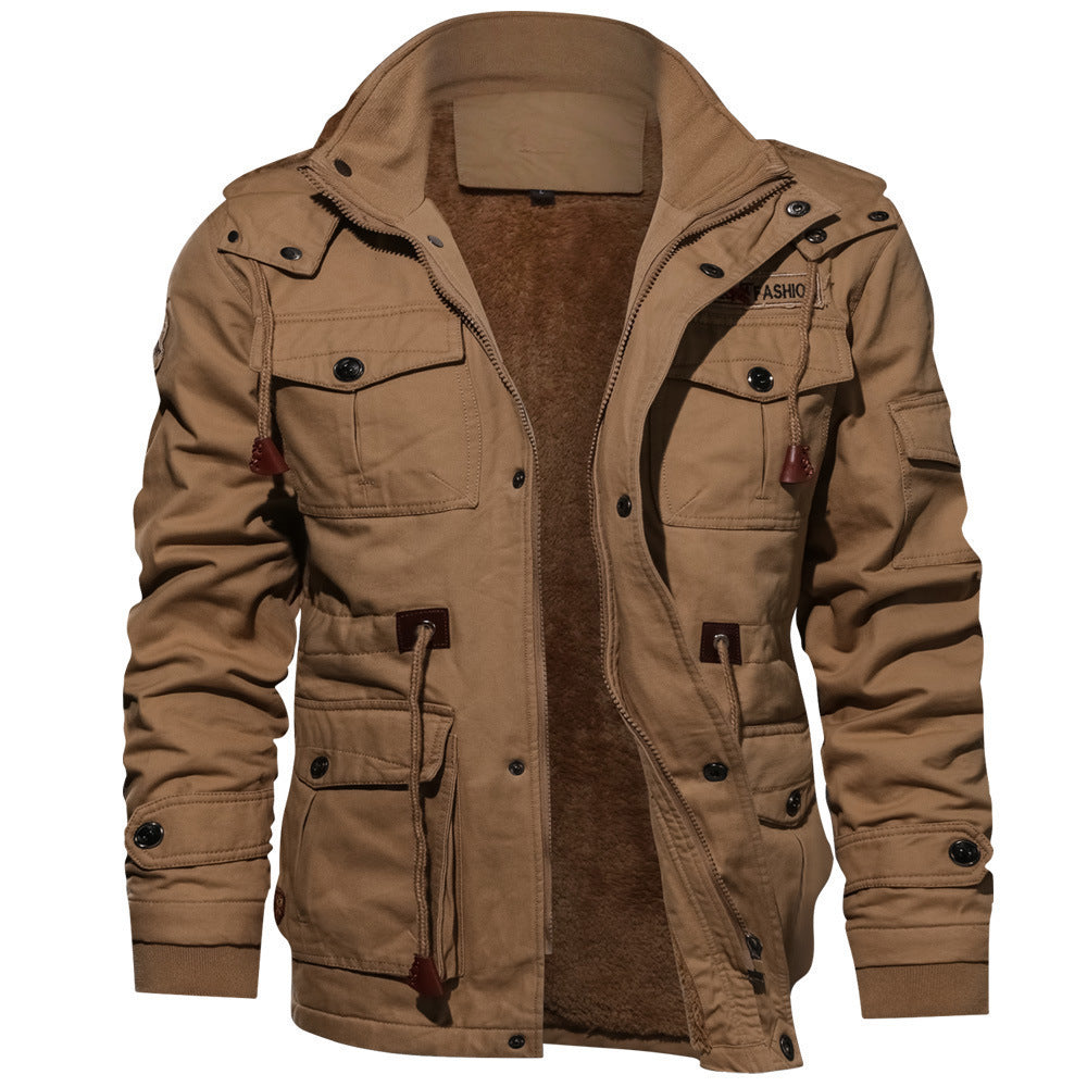 Men's multifunctional outdoor jacket in a casual design with warm lining Lisslune
