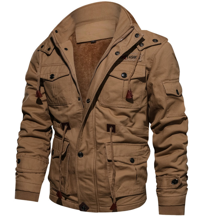 Men's multifunctional outdoor jacket in a casual design with warm lining Lisslune