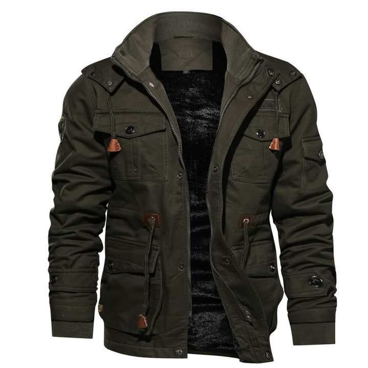 Men's multifunctional outdoor jacket in a casual design with warm lining Lisslune