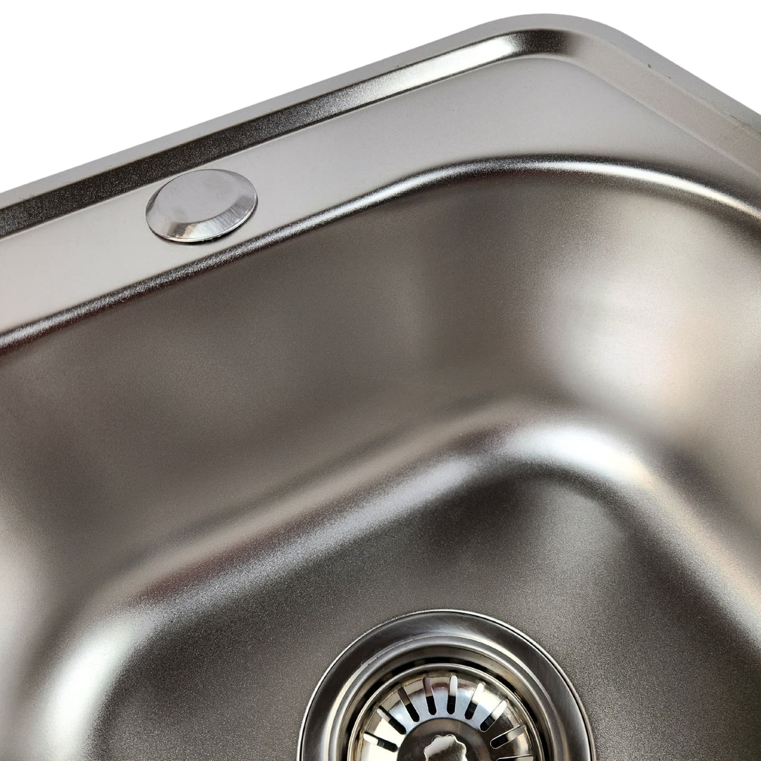 Lisslune | Stainless Steel Sink Satin 38x38x16 cm