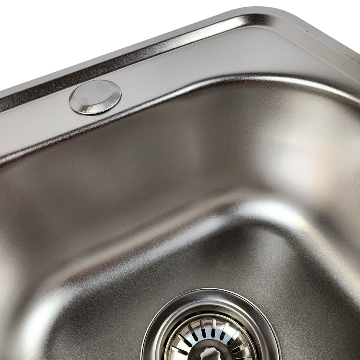 Lisslune | Stainless Steel Sink Satin 38x38x16 cm