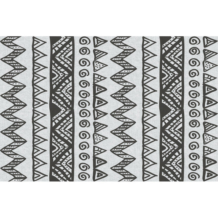 Lisslune | Americana Southwestern Rug in gray triangle diamond pattern rug polyester pet-friendly rug for home decoration