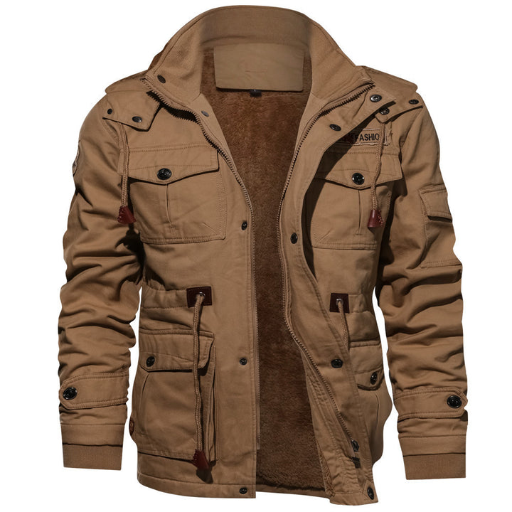 Men's multifunctional outdoor jacket in a casual design with warm lining Lisslune
