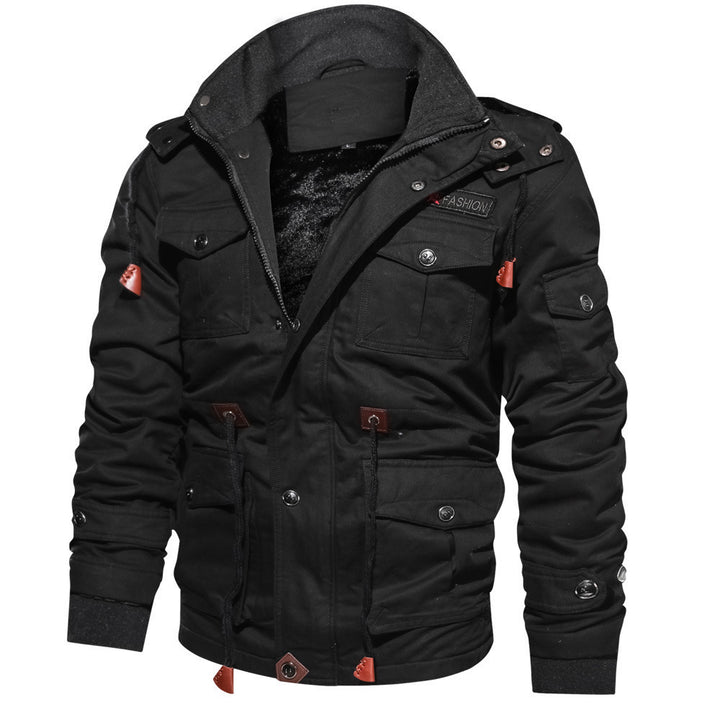Men's multifunctional outdoor jacket in a casual design with warm lining Lisslune