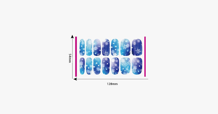 Lisslune | Christmas Nail Stickers - Snowflakes
