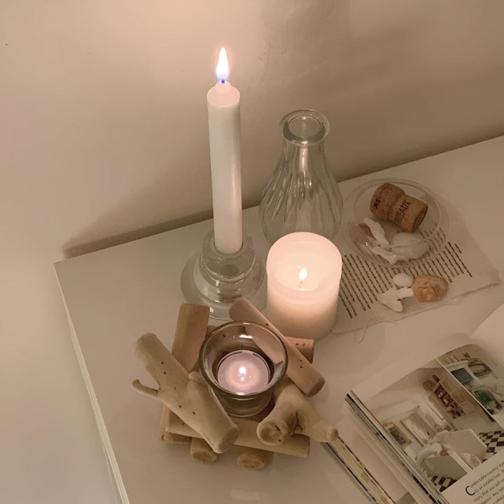 Lisslune | Driftwood Haven Candle Holder