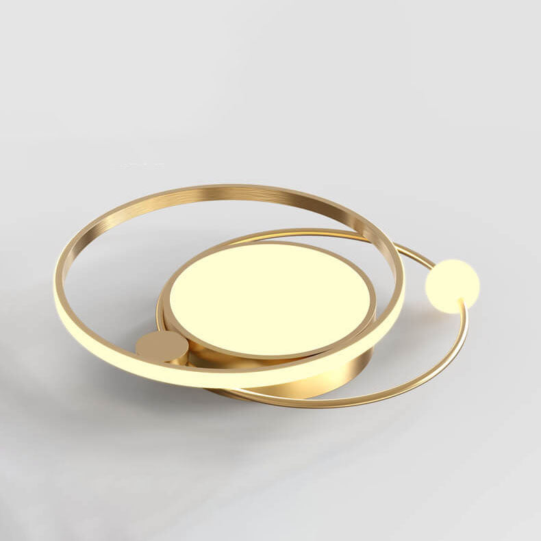 Lisslune | Nordic Round Circle LED Ceiling Light flush mounted