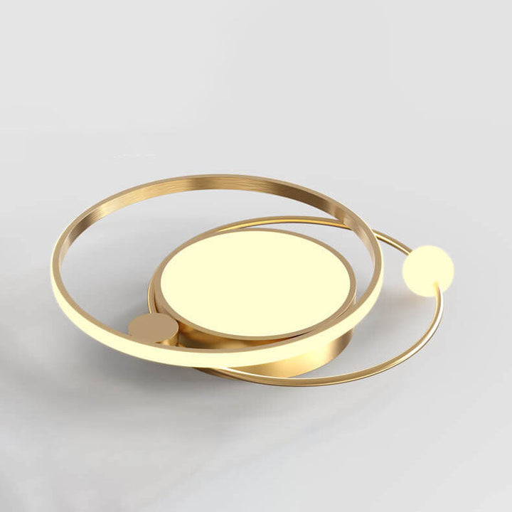 Lisslune | Nordic Round Circle LED Ceiling Light flush mounted