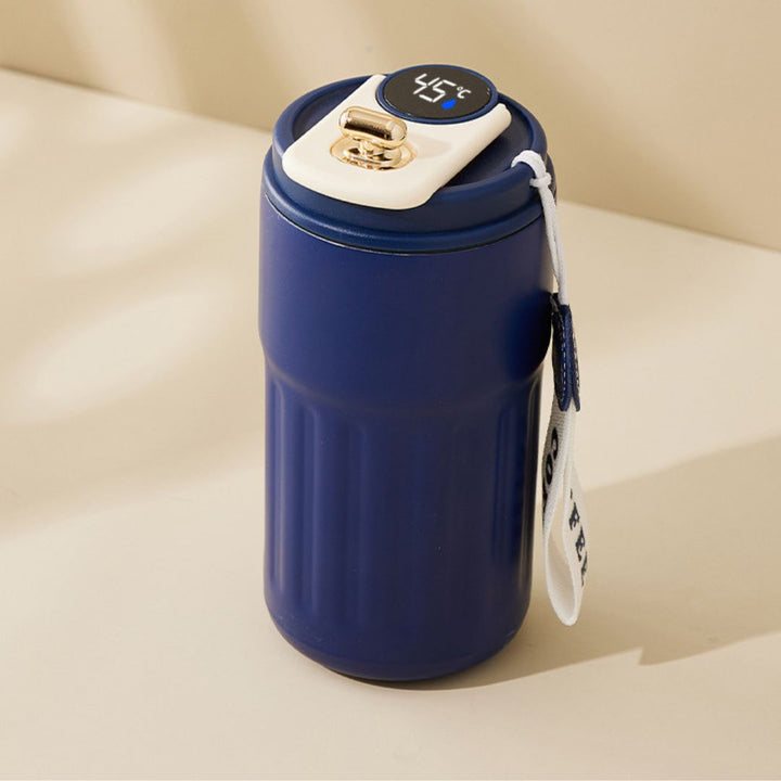 Lisslune | Stainless Steel Coffee Mug with LED Temperature Display 450 ML