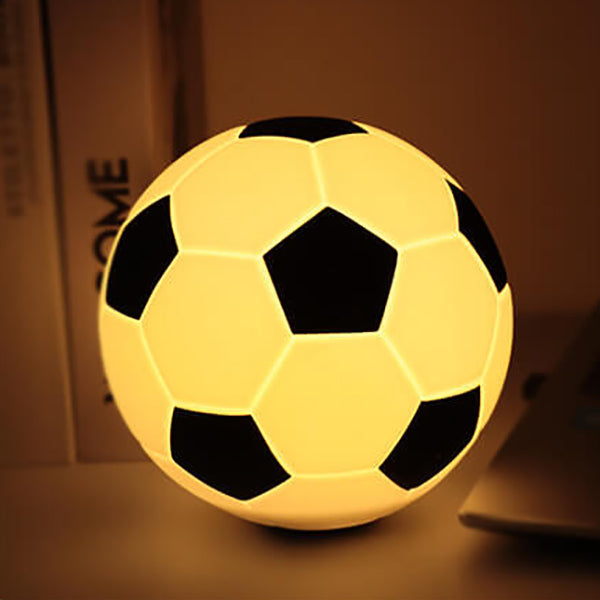 Lisslune | Creative Soccer Silicone LED Night Light USB Charging Table Lamp