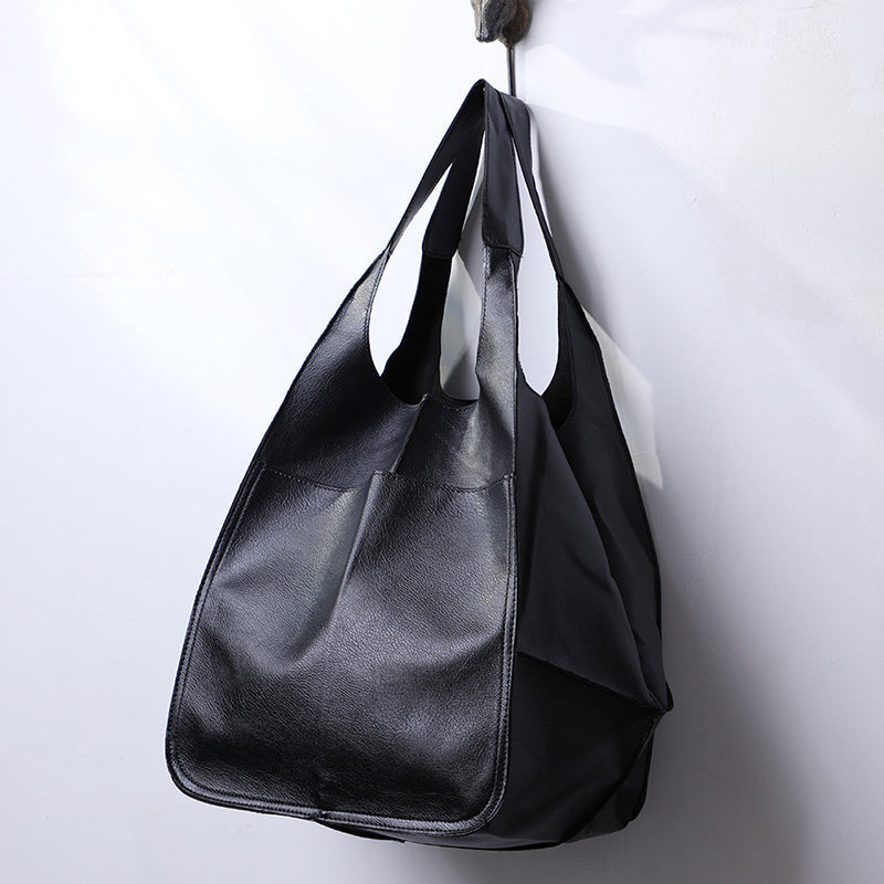 Lisslune | Oversized Leather Weekend Bags
