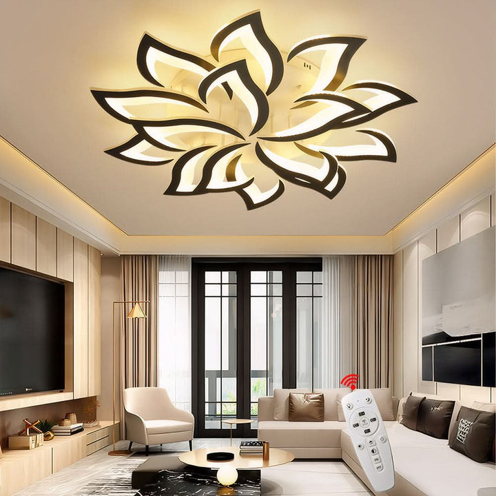 Lisslune | Modern Flower-Shaped LED Ceiling Light for Home Décor