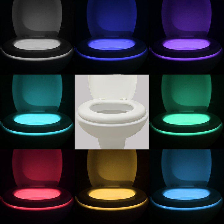 Lisslune | 16 Colors LED Toilet Night Light--Upgrade UV Sterilization