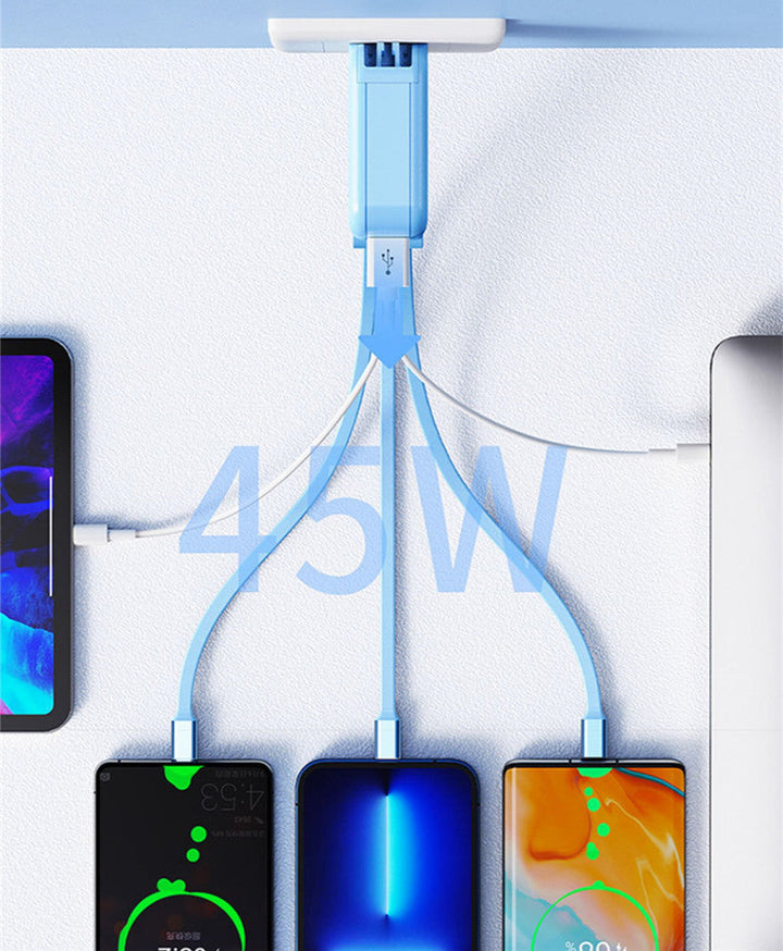 Lisslune | Multifunctional Telescopic All-In-One Travel Charger (US Standard)