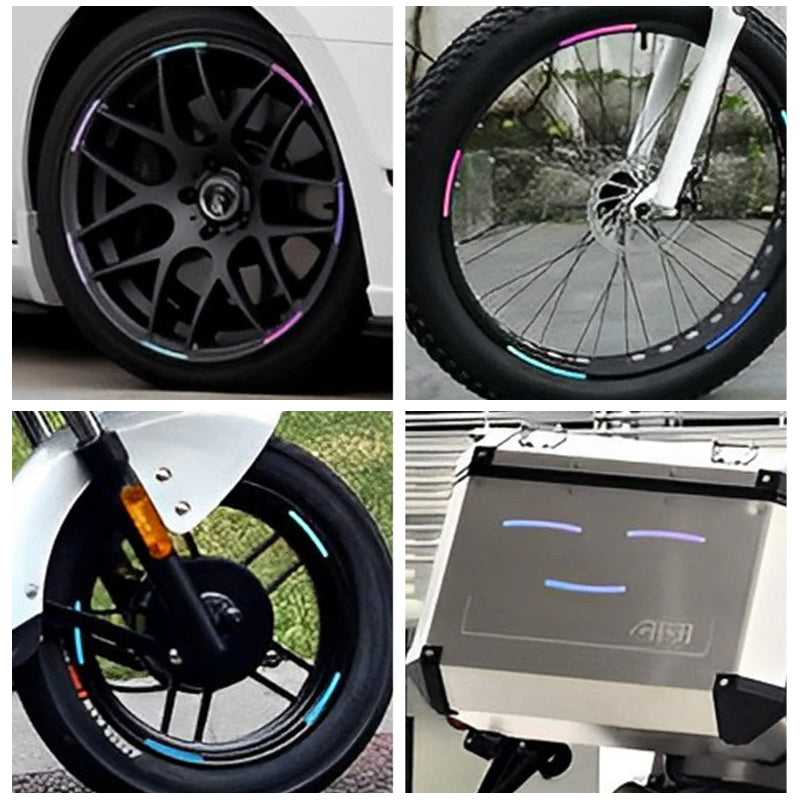 Lisslune | Reflective Car Rims Stickers
