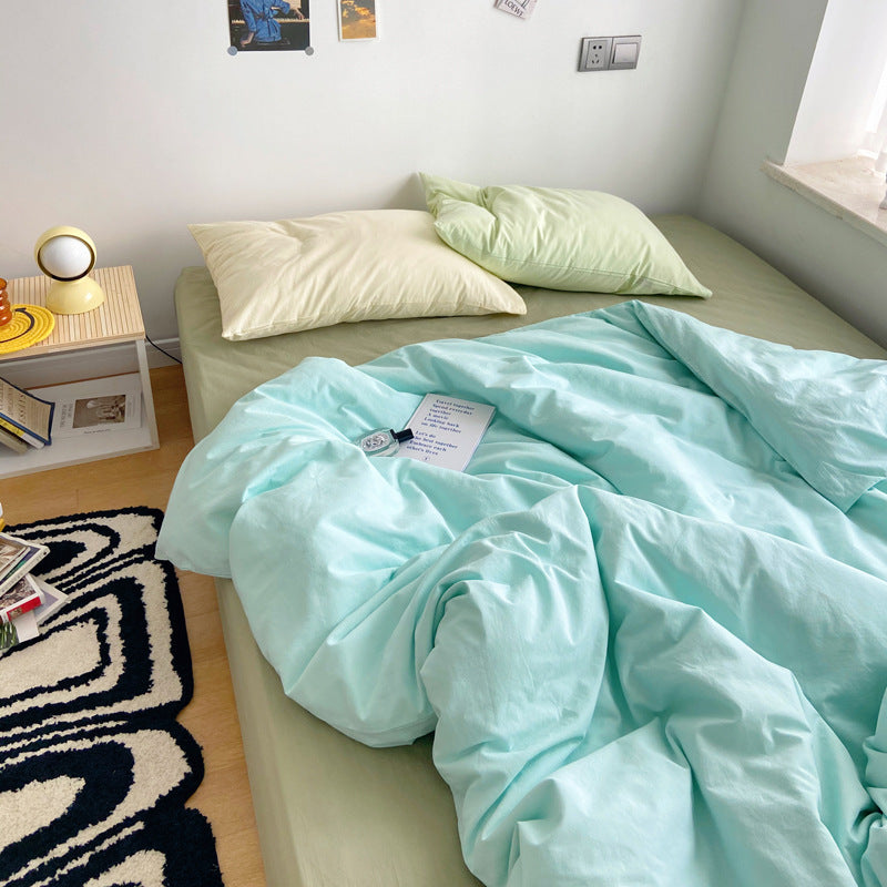 Rynx Aesthetic Pastel Color Combo Bedding Set