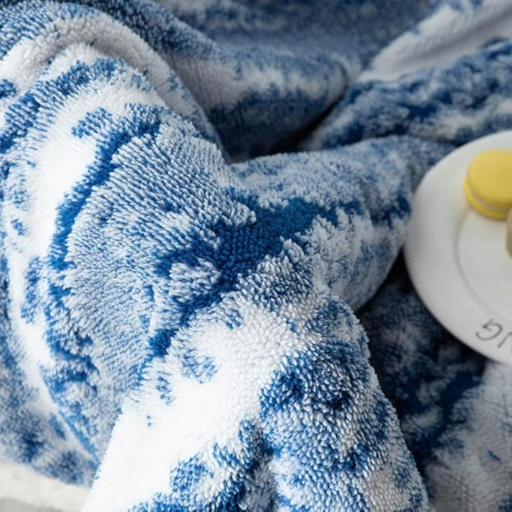 Lisslune | Seraphina Velvet Sherpa Blanket