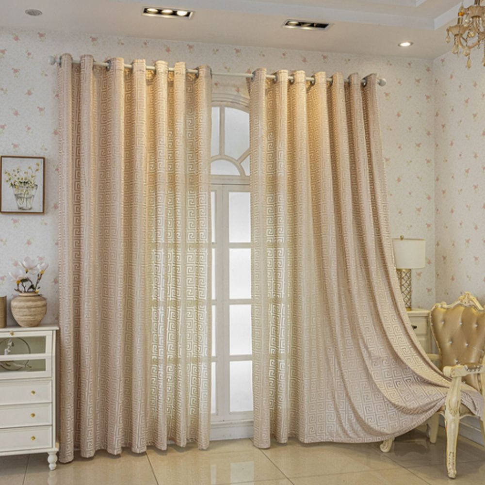 Lisslune | Imperial Maze Embroidered Curtain