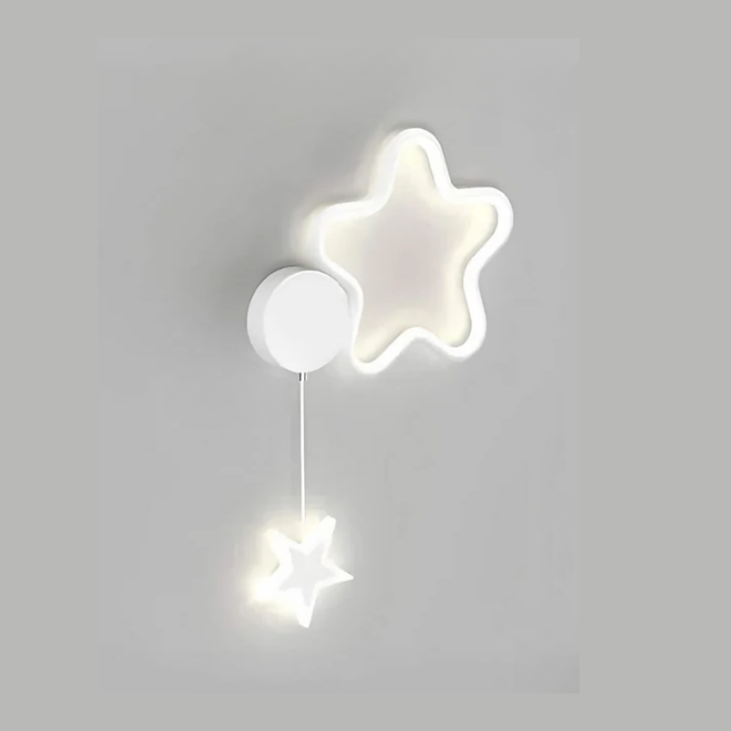 Lisslune | DreamLight | Magical Wall Lamp with Clouds, Stars and Moon