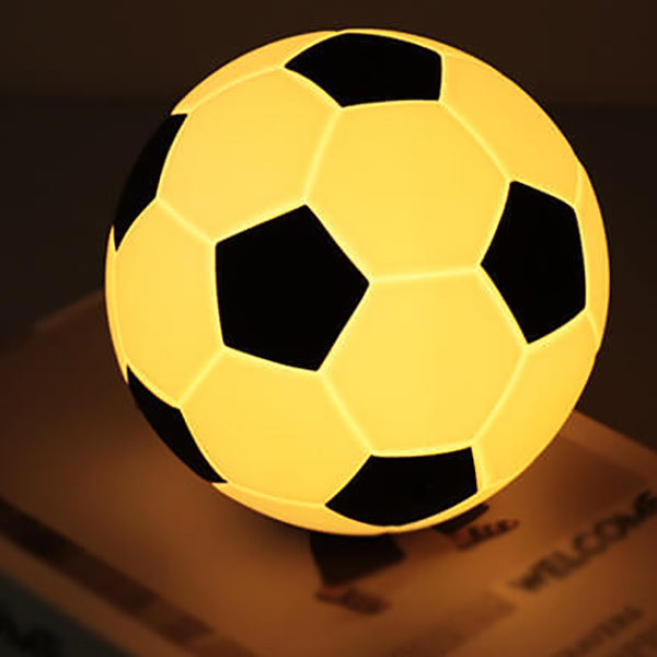 Lisslune | Creative Soccer Silicone LED Night Light USB Charging Table Lamp