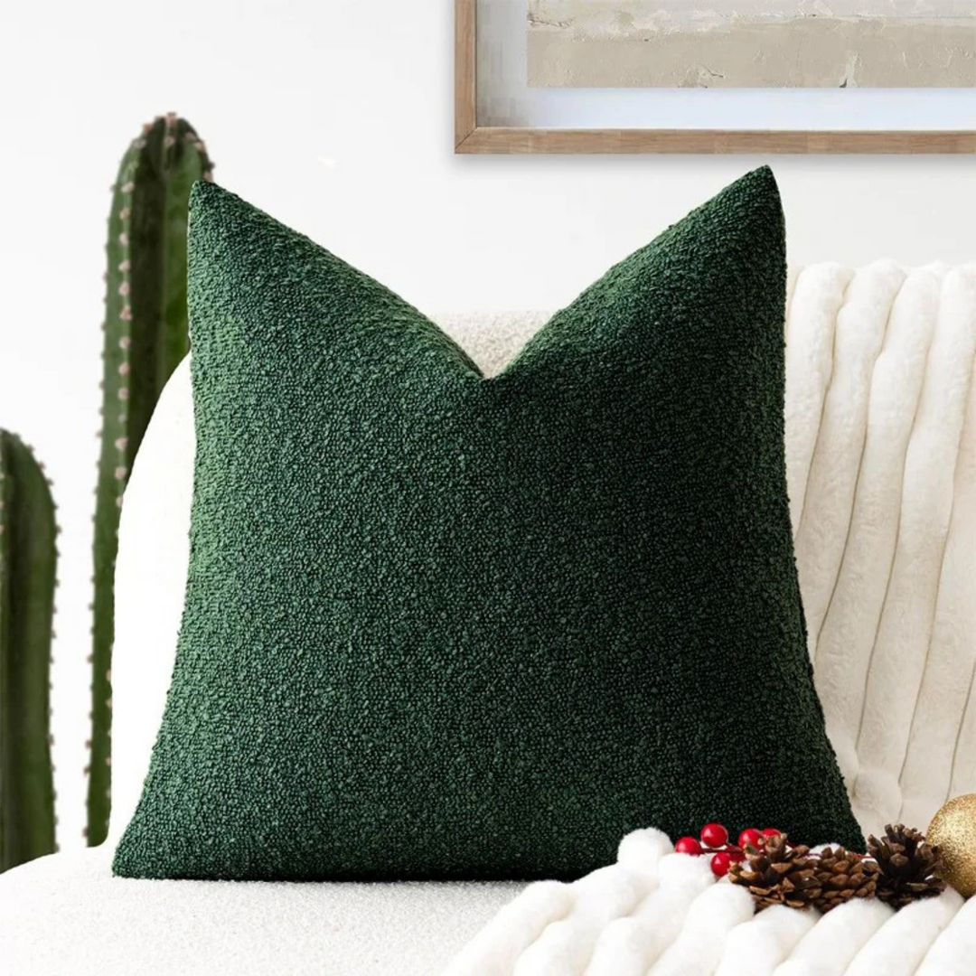 Lisslune | Tulum Boucle Cushion Cover 45x45cm Decorative Pillow