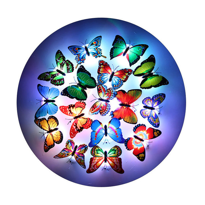 Lisslune | LumiWings - 3D colorful LED butterfly night lights