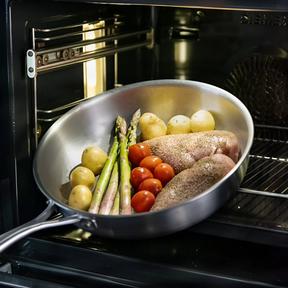 Lisslune | Stainless Steel Frying Pan