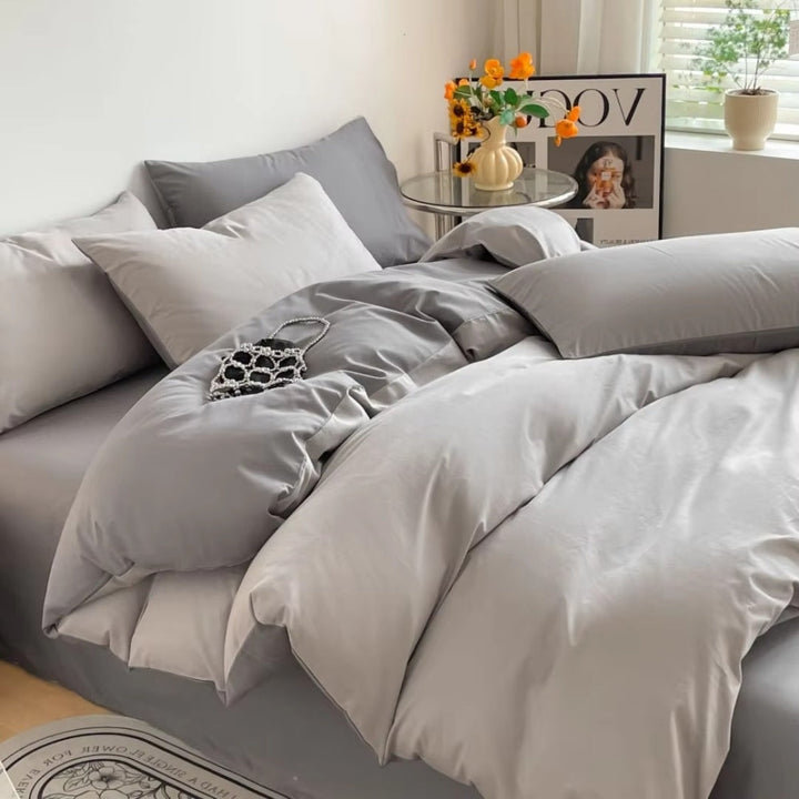 Lisslune | Lustova Cotton Duvet Cover | 3pcs Set