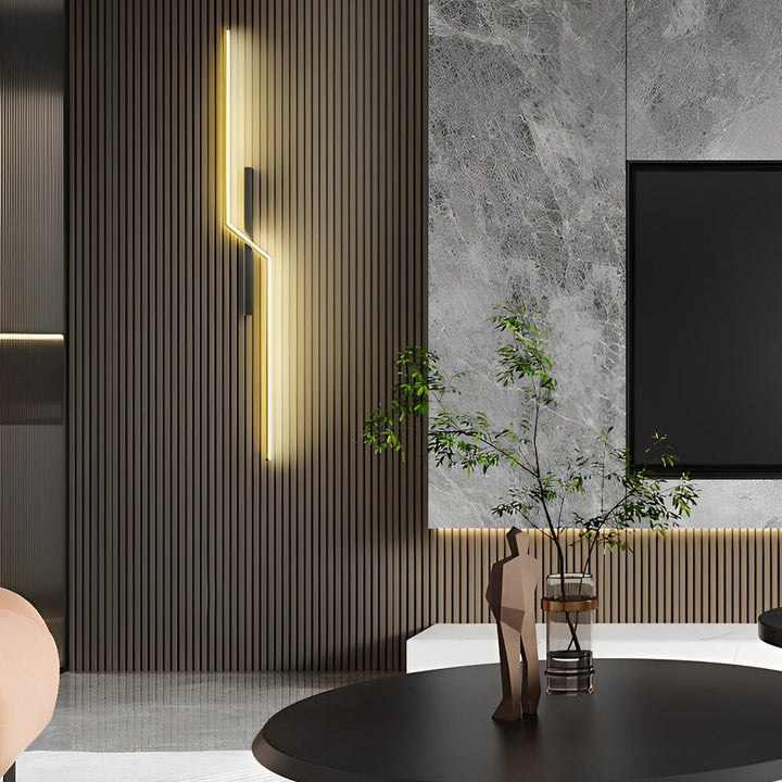Lisslune | Lines Creative LED Modern Minimalist Wall Lamp Decorative Wall Lights Lighting