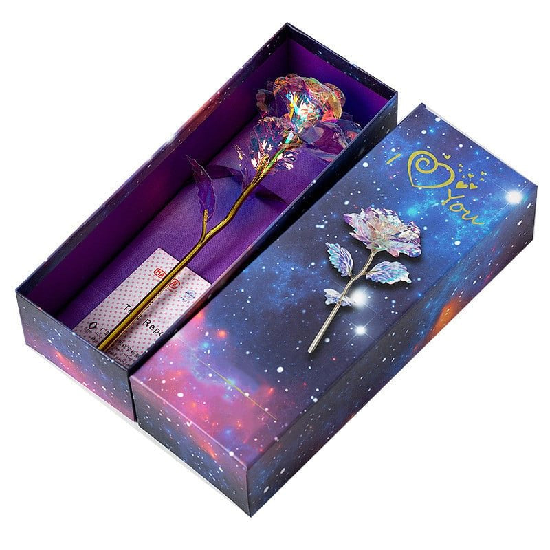 Lisslune | Colorful Galaxy Rose