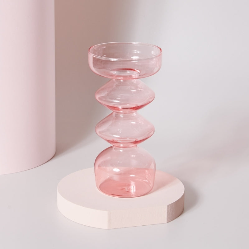 Lisslune | GlassAura - Elegant handcrafted glass candle holders and vases
