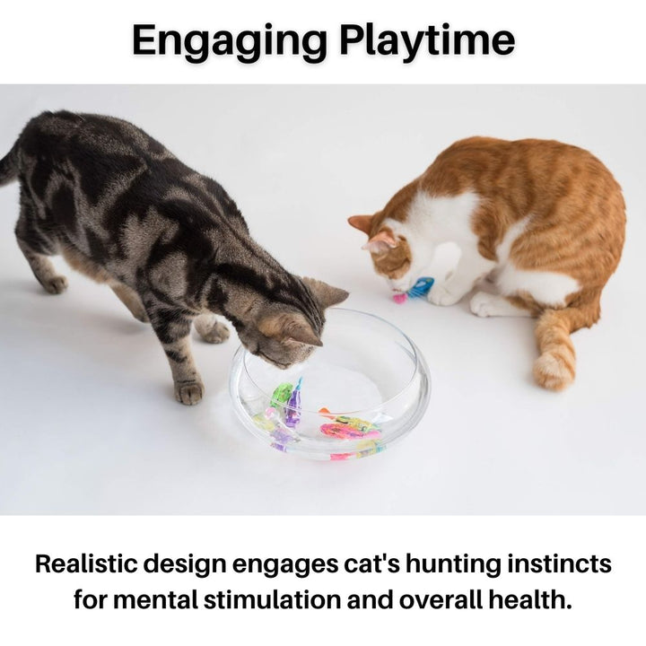 Lisslune | AquaPret Interactive Cat Toy – Moving Fish with Lighting