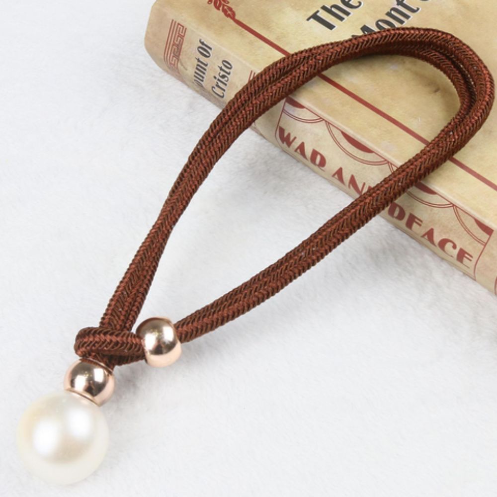 Lisslune | Lustrous Pearl Curtain Tie Back | 2 Pcs Set