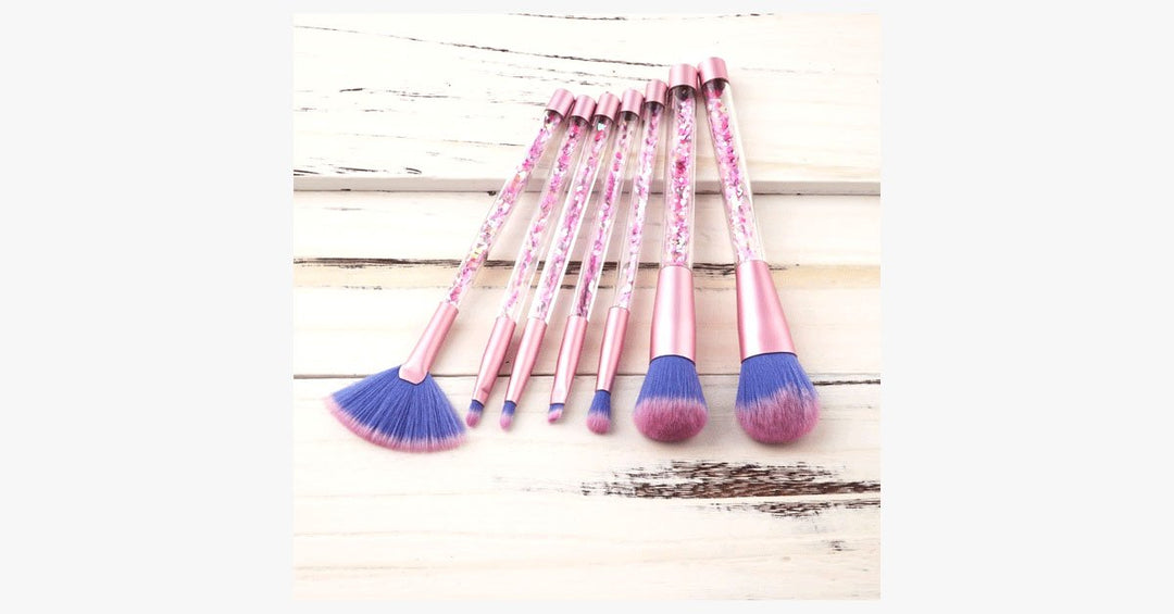Lisslune | Confetti Glitter Brush Set – Add some color and a lot of glitter to your life
