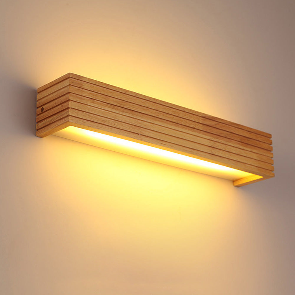 Lisslune | Wooden Wall Lights for Bathroom Mirrors – Stylish Functional Illumination for Home Decor & Vanity Lighting