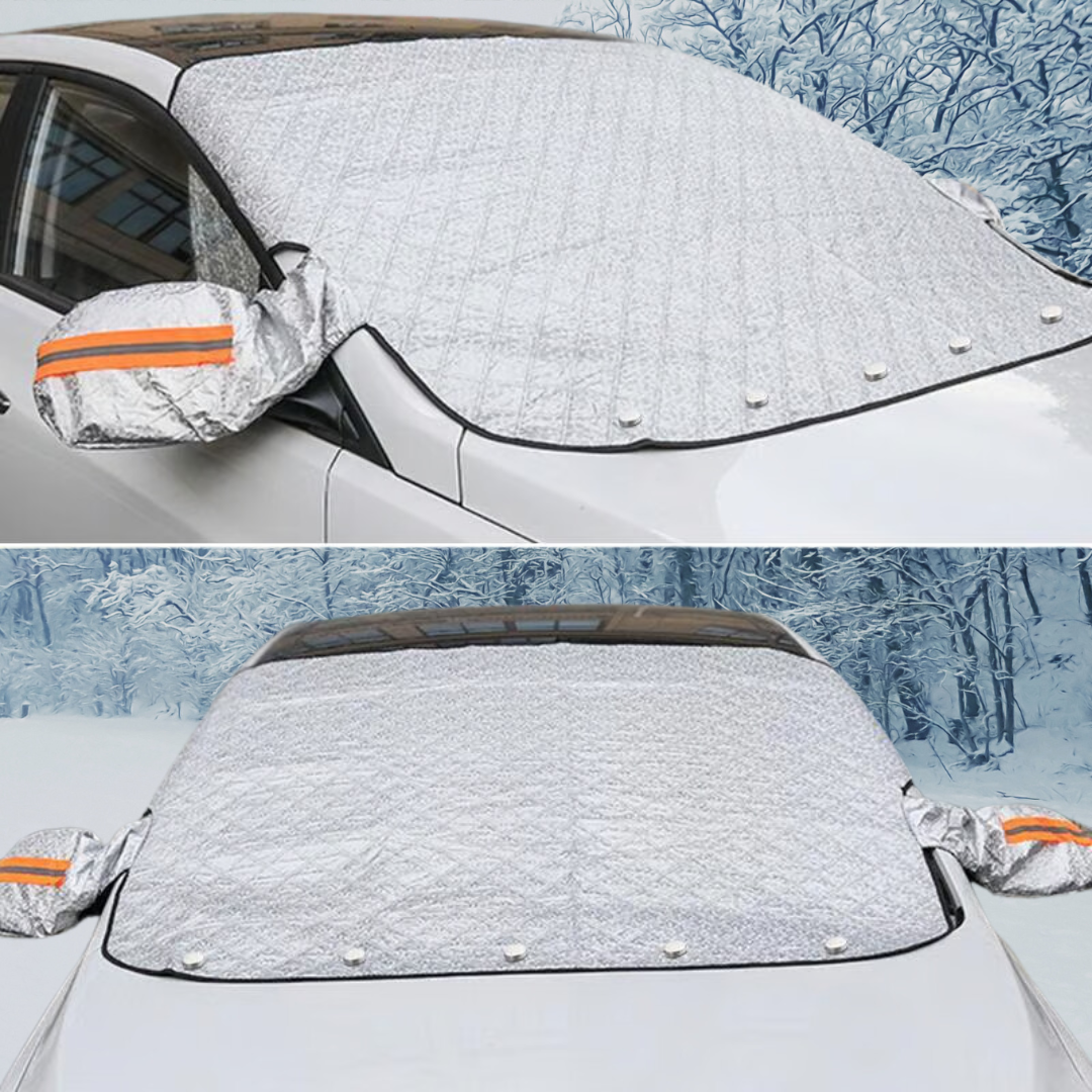 Lisslune | FrostEase - Magnetic snow protection for the windshield and mirrors