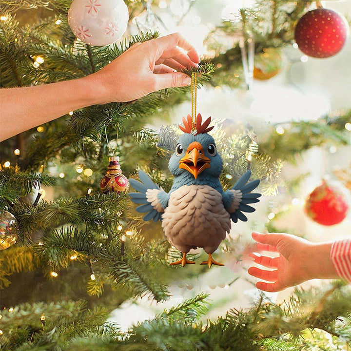 Lisslune | Cartoon Rooster Decorative Ornaments