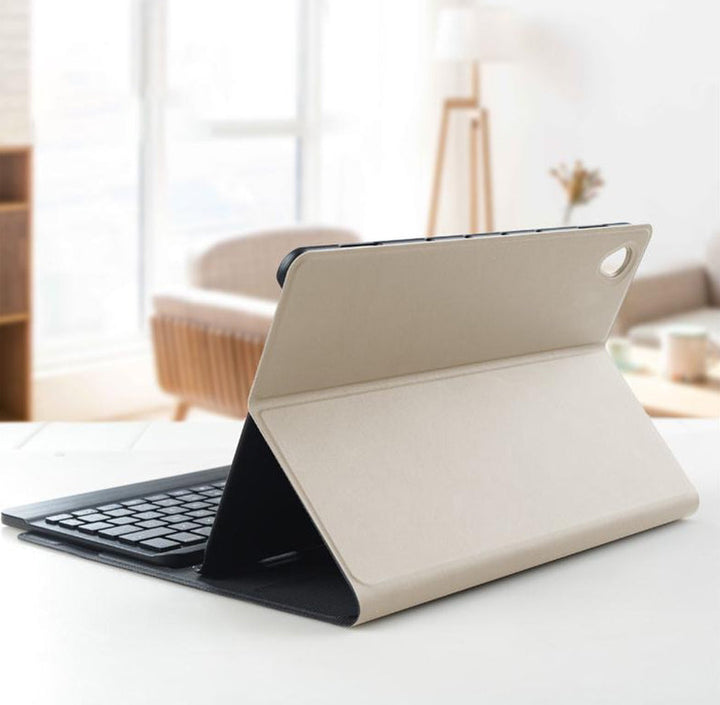 Lisslune | Wireless/Bluetooth Folio Keyboard Case With Auto Wake/Sleep & Three Adjustable Angles, For 10.8 Inch Huawei M6 Pad