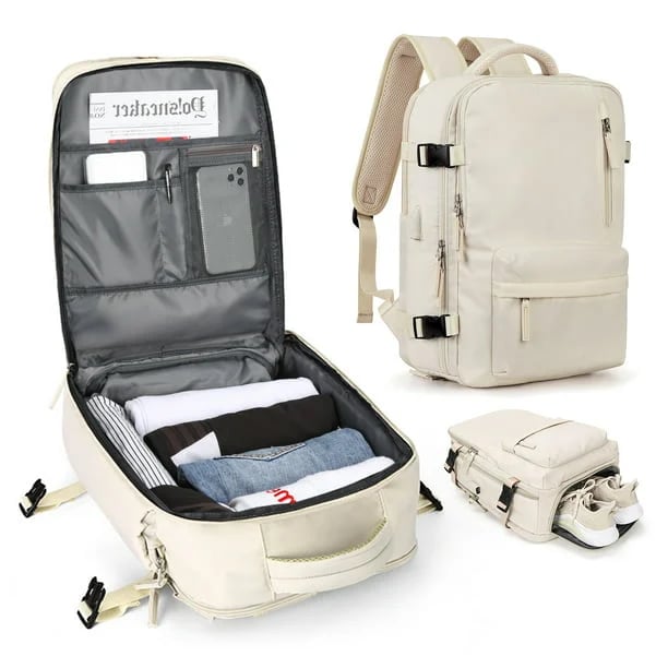 Lisslune | Women's Large Travel Backpack Waterproof Hiking Backpack