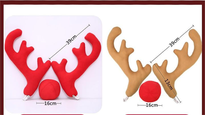 Lisslune | Funny Christmas  Car Antlers Decoration