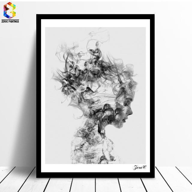 Lisslune | Nordic Plaid Poster & Prints Wall Art