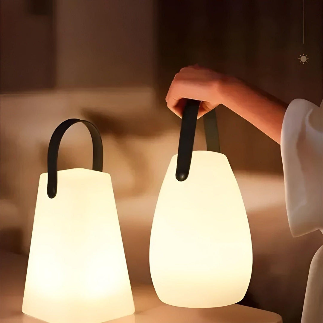 Lisslune | LuminaFusion Lamp – Portable Waterproof Cordless Table Lamp with Remote Control
