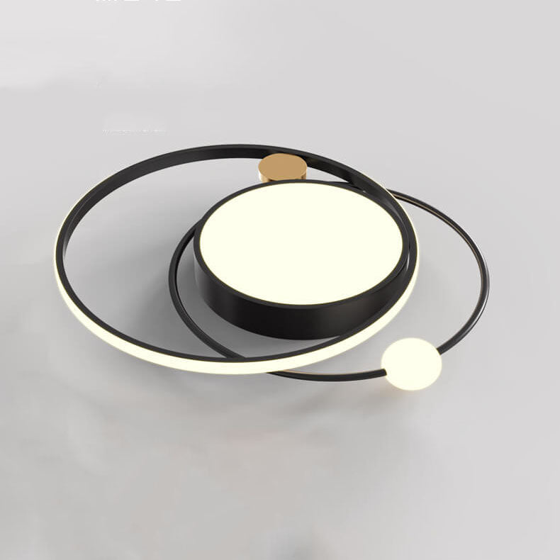 Lisslune | Nordic Round Circle LED Ceiling Light flush mounted