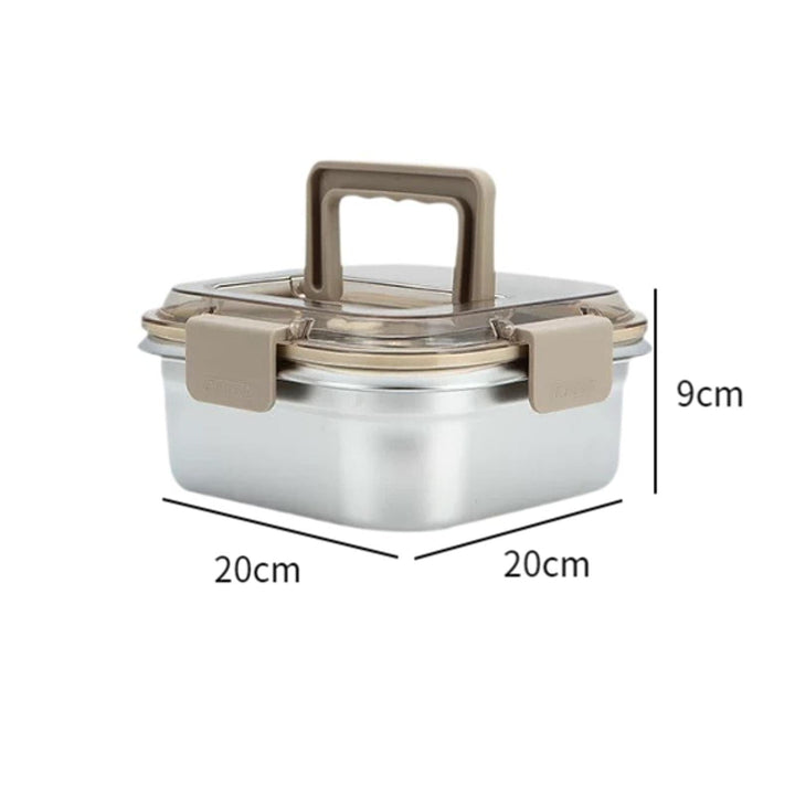 Lisslune | Portable Stainless Steel Food Storage Container 1600ml