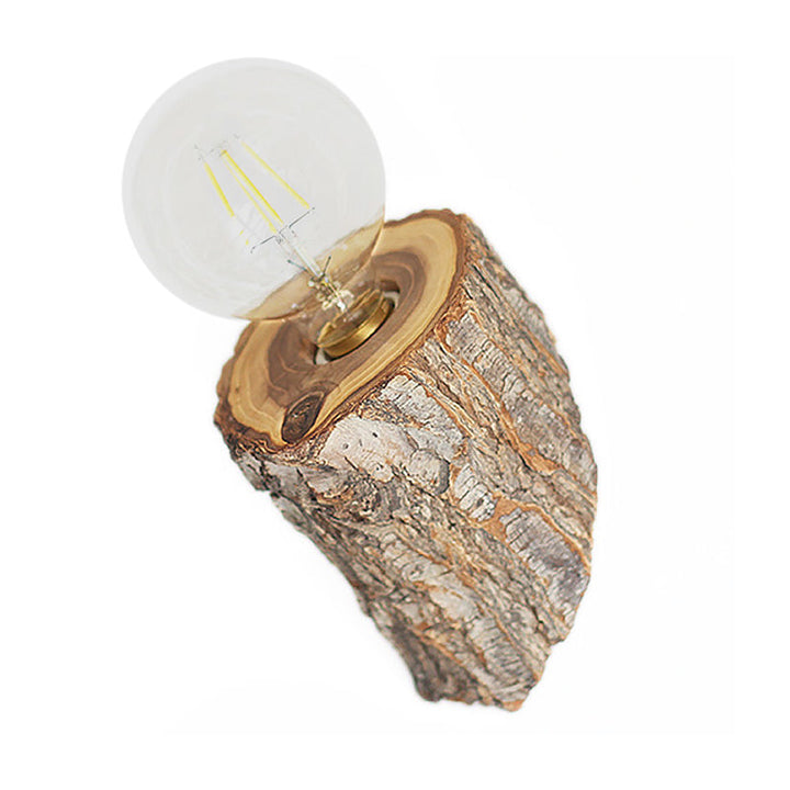 Skørter | Wooden Mini Wall Lamp Light Lodge One Light Wall Lighting for Living Room