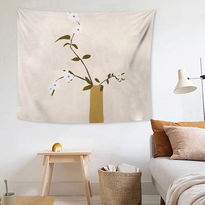 Rynx Abstract Bohemian Girl Graphic Tapestry